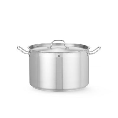 Střední hrnec s pokličkou, HENDI, Profi Line, 23,2L, ⌀360x(H)320mm | 831700